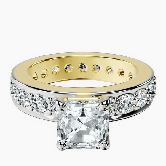 Madeline Full Eternity Lab Diamond Ring front view
