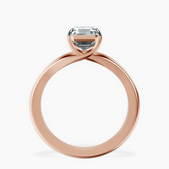 Cynthia Split Shank Lab Diamond Ring left view