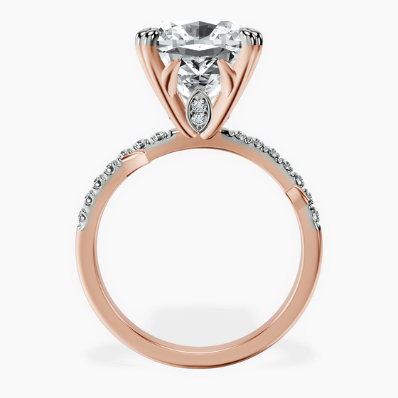 Phoebe Twigs Lab Diamond Ring left view