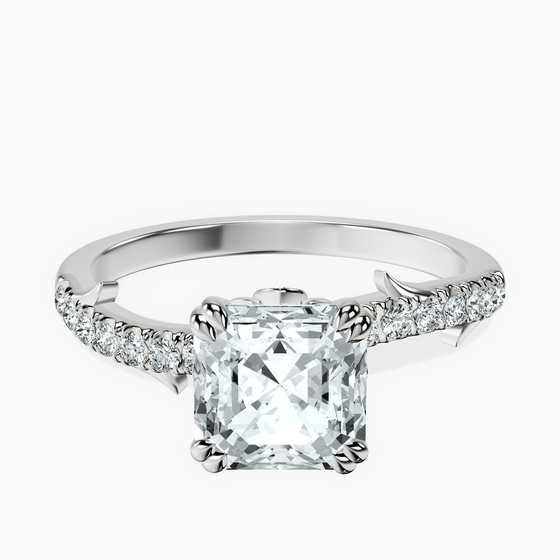 Phoebe Twigs Lab Diamond Ring front view