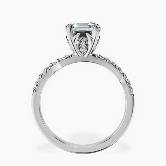 Phoebe Twigs Lab Diamond Ring left view