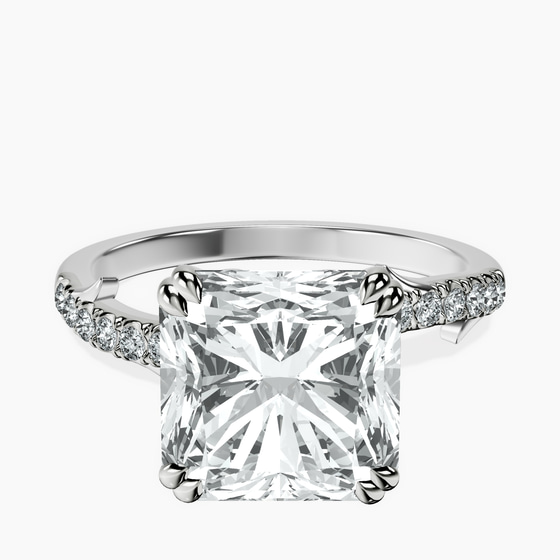 Phoebe Twigs Lab Diamond Ring front view