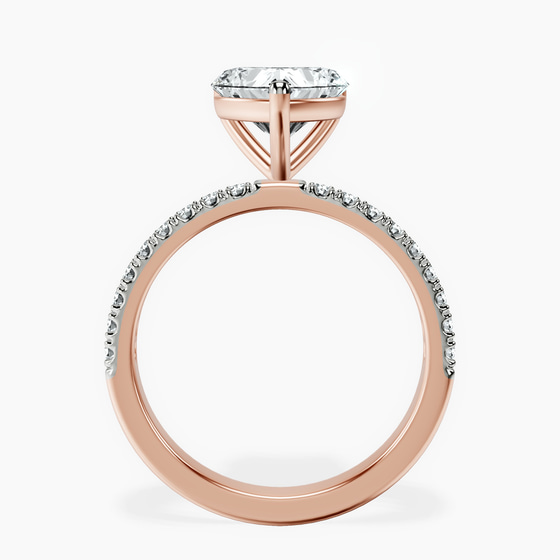 Nomi Classic Eternity Lab Diamond Ring left view