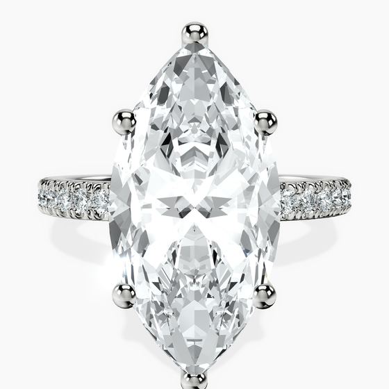 Nomi Classic Eternity Lab Diamond Ring front view