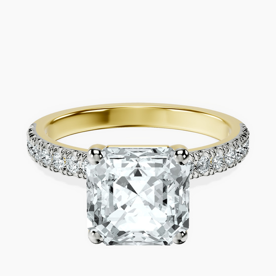 Nomi Classic Eternity Lab Diamond Ring front view