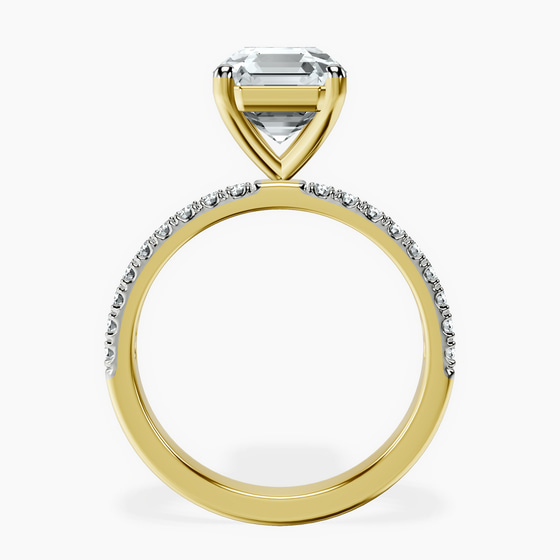 Nomi Classic Eternity Lab Diamond Ring left view