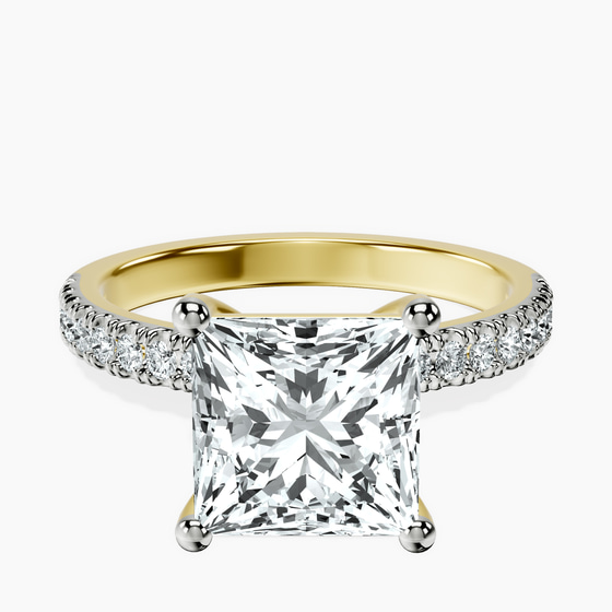 Nomi Classic Eternity Lab Diamond Ring front view