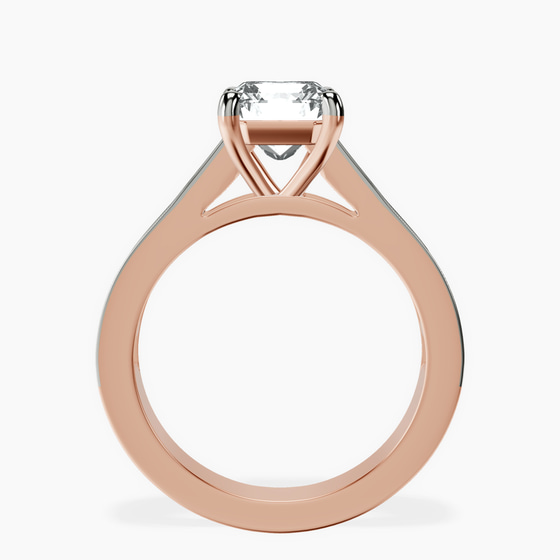 Irene Side Stone Lab Diamond Ring left view