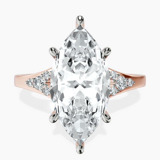 Celestial Splendor Lab Diamond Ring front view
