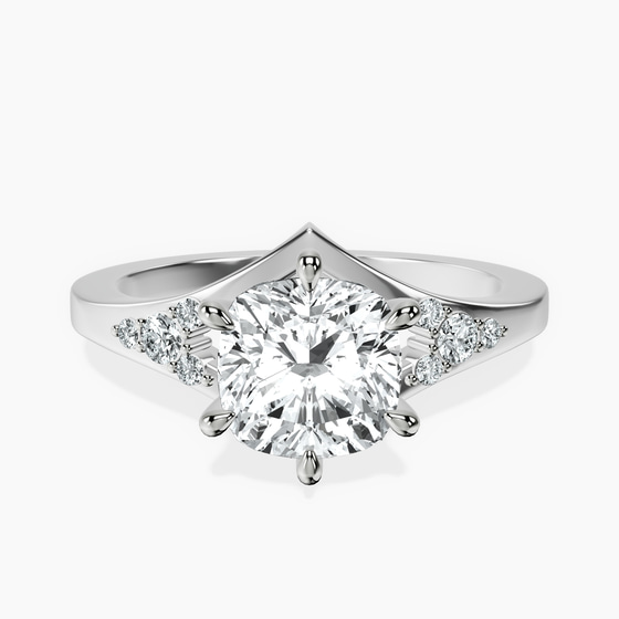 Celestial Splendor Lab Diamond Ring front view