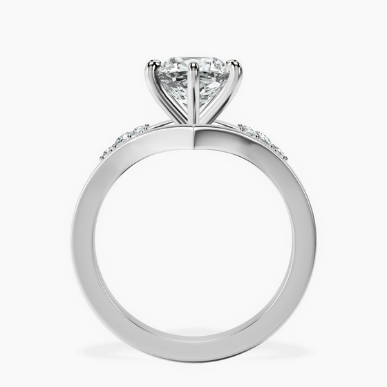 Celestial Splendor Lab Diamond Ring left view