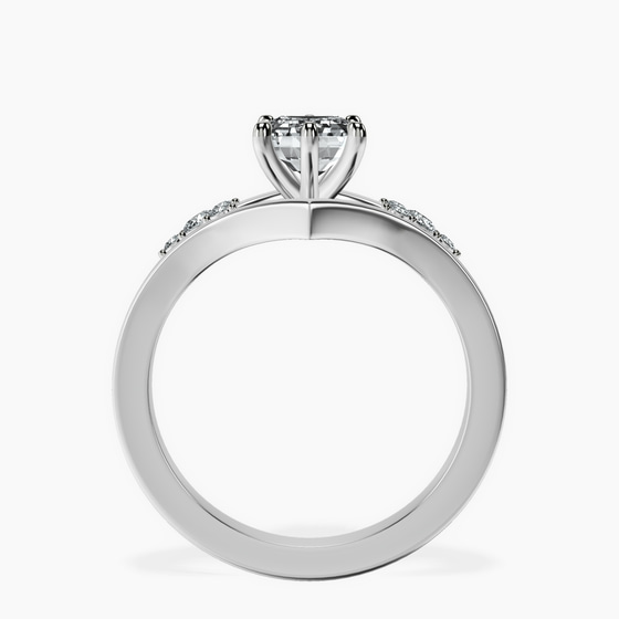 Celestial Splendor Lab Diamond Ring left view