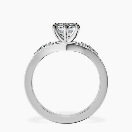 Celestial Splendor Lab Diamond Ring left view