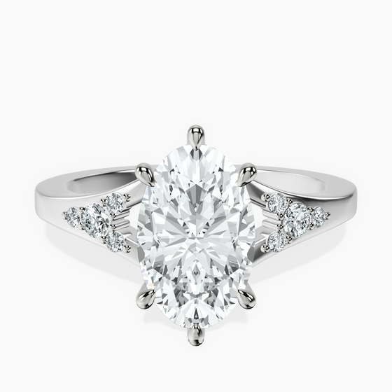 Celestial Splendor Lab Diamond Ring front view
