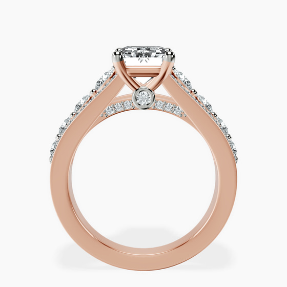 Eos Spark Lab Diamond Ring left view