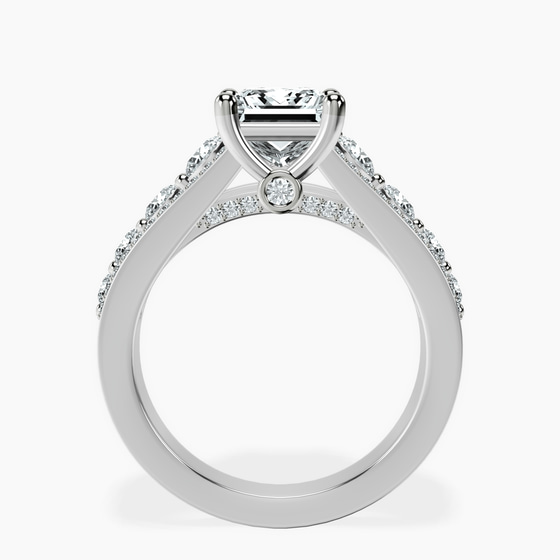 Eos Spark Lab Diamond Ring left view