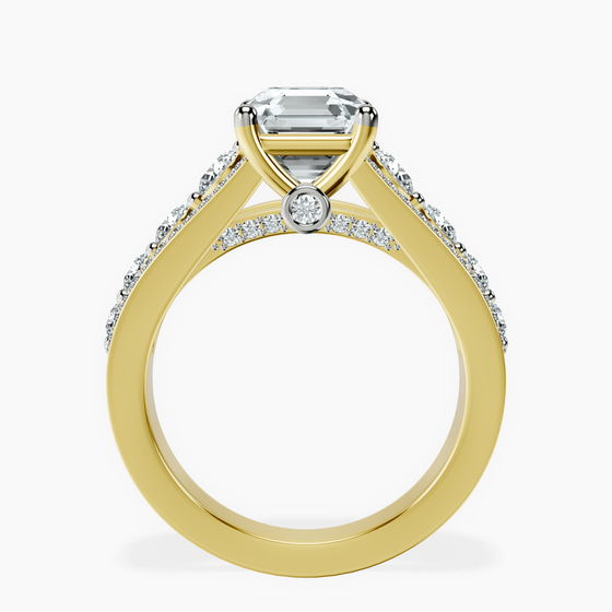 Eos Spark Lab Diamond Ring left view
