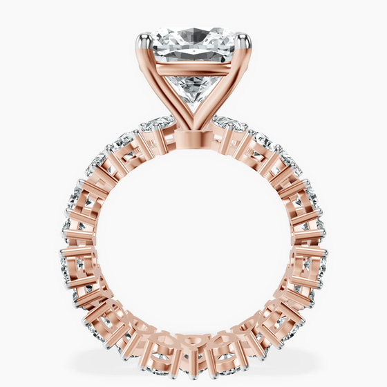 Cordelia Side Pear Lab Diamond Ring left view