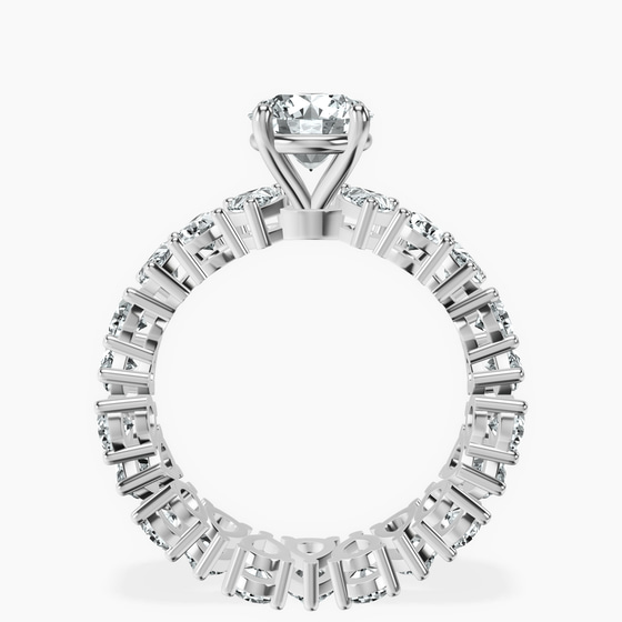 Cordelia Side Pear Lab Diamond Ring left view