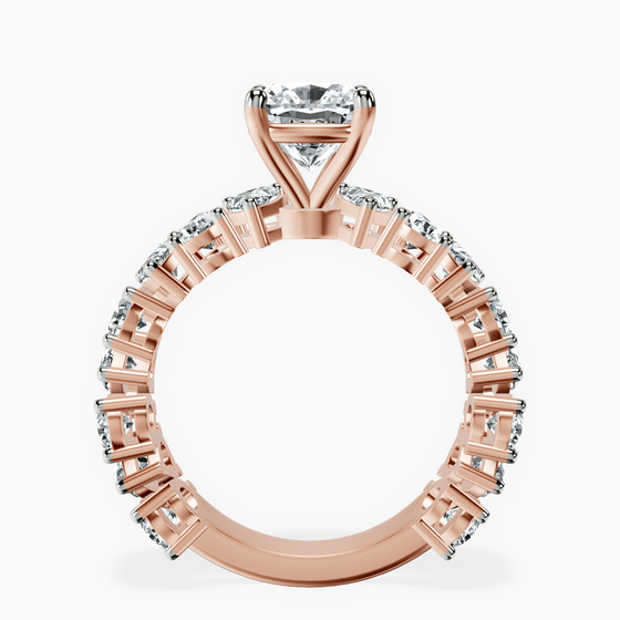 Esme Side Pear Lab Diamond Ring left view