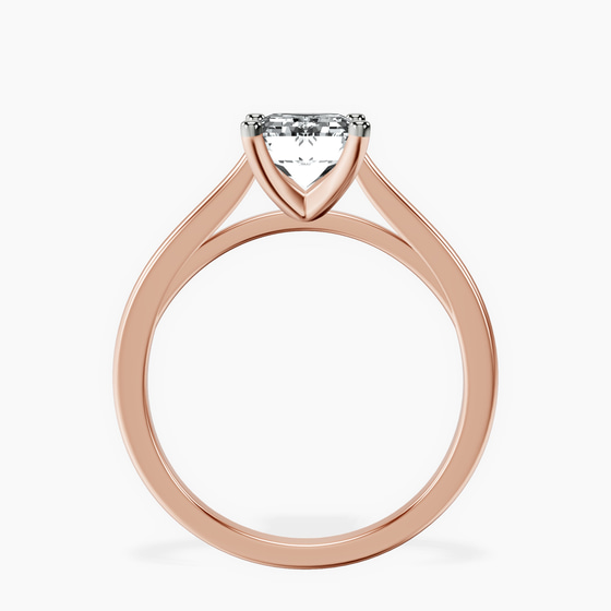 Teagan Solitaire 1.5mm Lab Diamond Ring left view