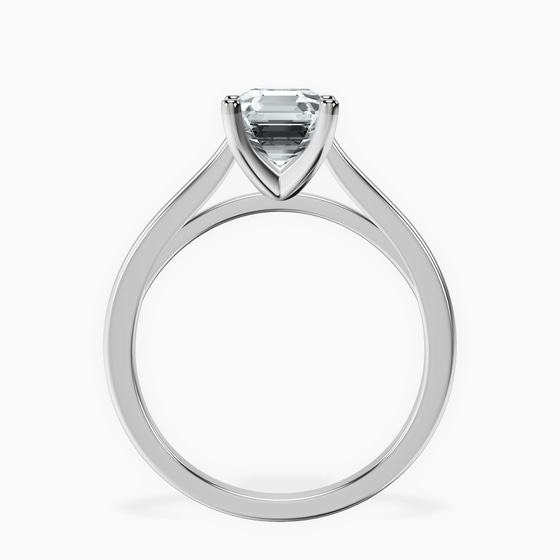 Teagan Solitaire 1.5mm Lab Diamond Ring left view