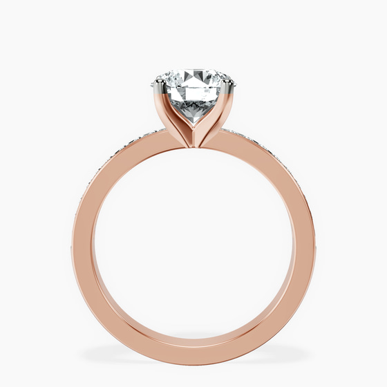 Charm Of Love Eternity Lab Diamond Ring left view