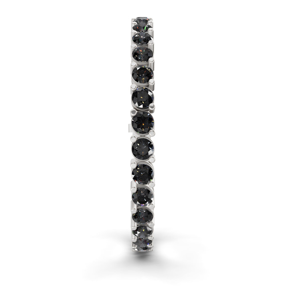 10kt White Gold Aelia Round Lab Diamond Tennis Bracelet (2 Ct. Tw.) left