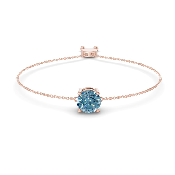 14ct Rose Gold Paula Round Fashion Bracelet (3/4 Ct. Tw.) front image