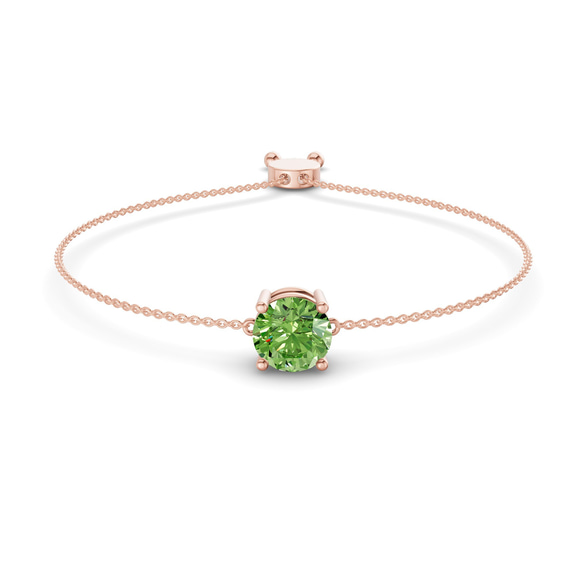 14ct Rose Gold Paula Round Fashion Bracelet (3/4 Ct. Tw.) front image