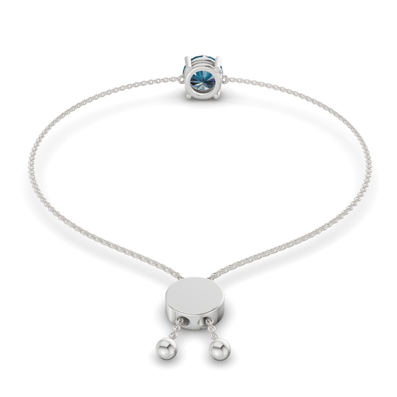 14kt White Gold Paula Round Fashion Bracelet (3/4 Ct. Tw.) standing product image one