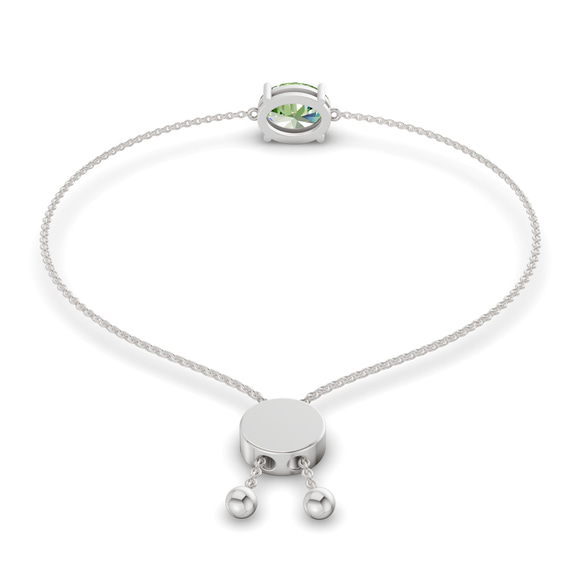 14kt White Gold Alison Oval Fashion Bracelet (1 Ct. Tw.) left
