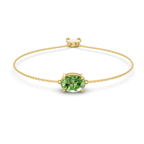 14kt Yellow Gold Alison Oval Fashion Bracelet (3/4 Ct. Tw.) front image