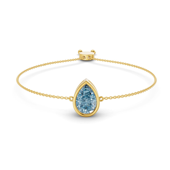 14kt Yellow Gold Michelle Pear Fashion Bracelet (3/4 Ct. Tw.) front image