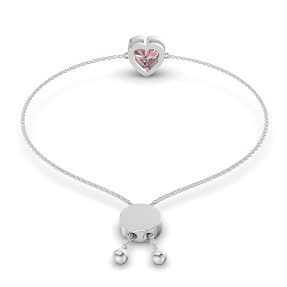 14kt White Gold Kyra Heart Fashion Bracelet (3/4 Ct. Tw.) standing product image one