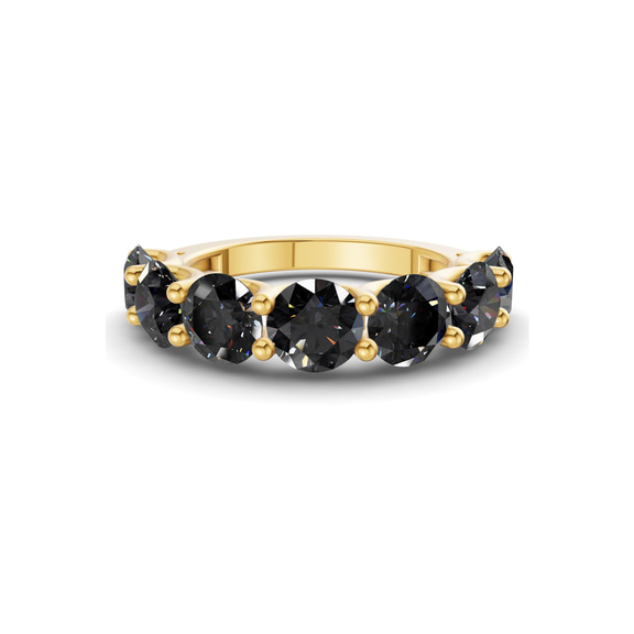 10kt Yellow Gold Raquel Round Lab Diamond Anniversary Band (4 Ct. Tw.) front image