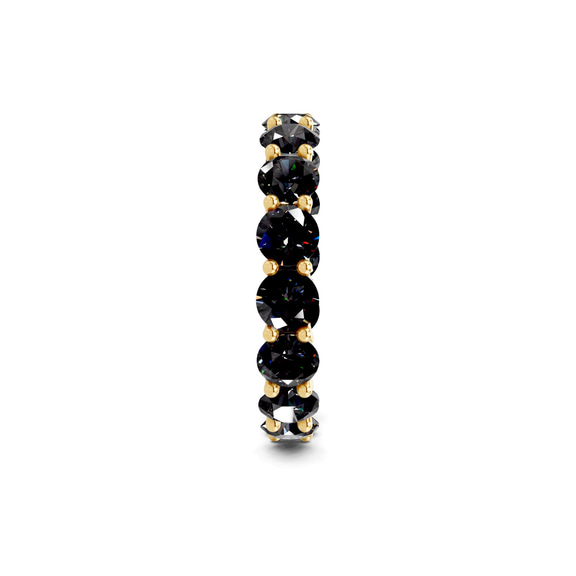 9ct Yellow Gold Neveah Round Lab Diamond Eternity Ring (3 Ct. Tw.) left