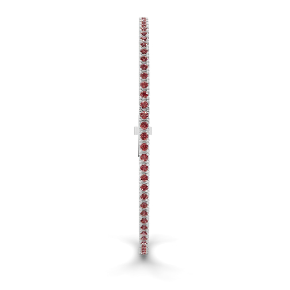Platinum Darcy Round Lab Diamond Tennis Bracelet (2 Ct. Tw.) standing product image one