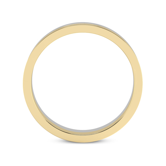 10kt Yellow Gold Amour Couple Rings (1/8 Ct. Tw.) right