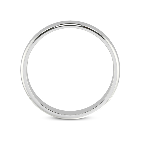 10kt White Gold Timeless Love Couple Rings right