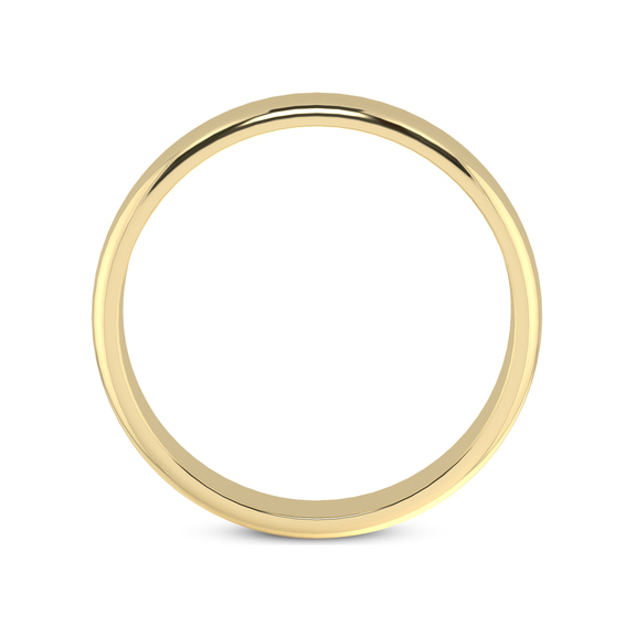 14kt Yellow Gold Timeless Love Couple Rings right