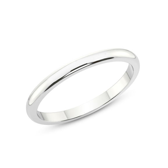 10kt White Gold Timeless Love Couple Rings her top