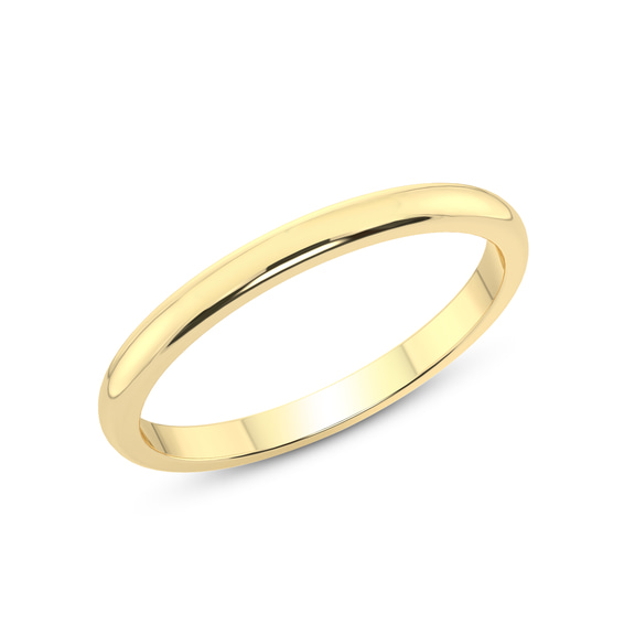 14kt Yellow Gold Timeless Love Couple Rings her top