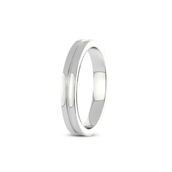 Platinum Passion Couple Rings her left
