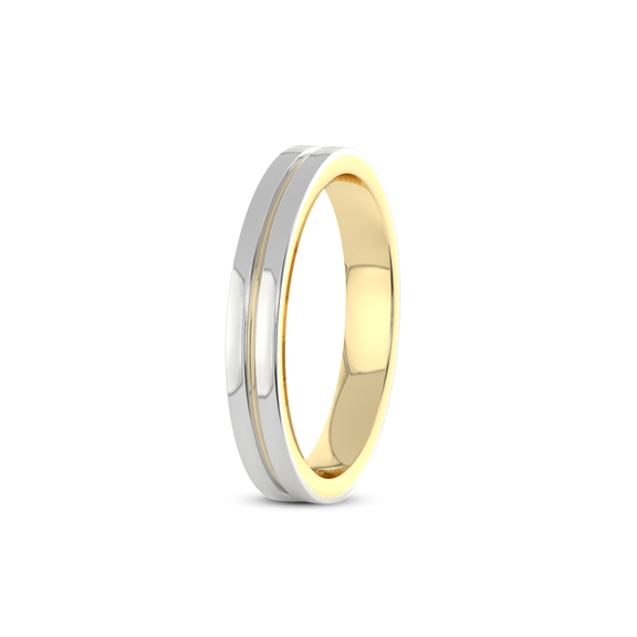 10kt Yellow Gold Passion Couple Rings her left