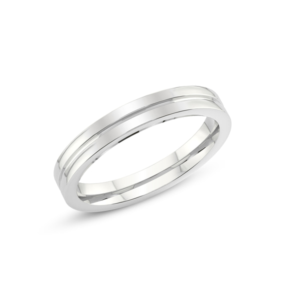 Platinum Passion Couple Rings her top