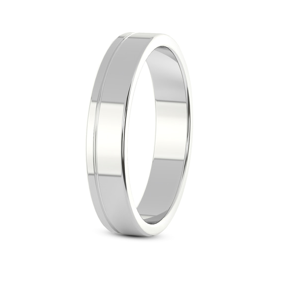 10kt White Gold Forever Love Couple Rings left