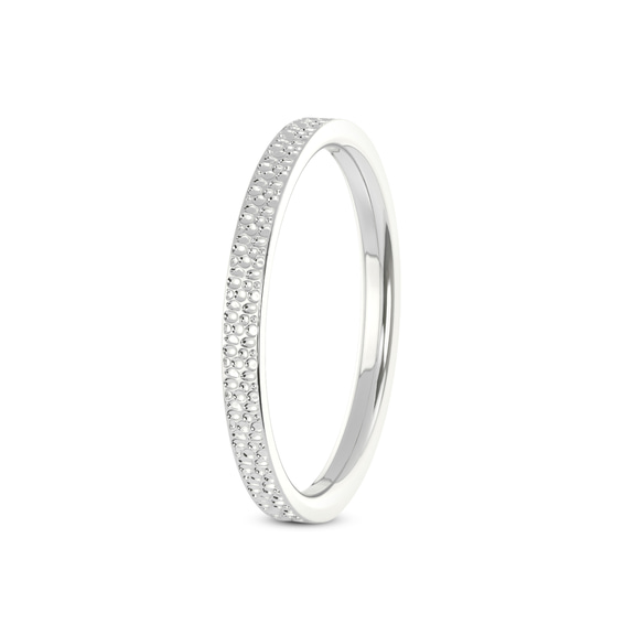 Platinum Endless Love Couple Rings her left