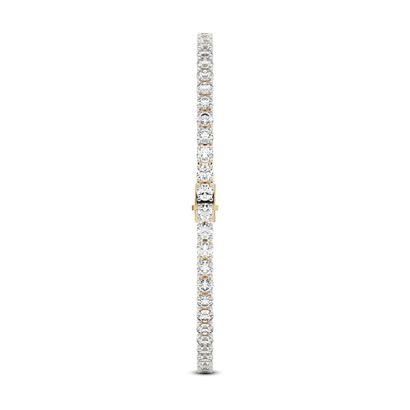 10kt Yellow Gold Darcy Round Lab Diamond Tennis Bracelet (2 Ct. Tw.) standing product image one
