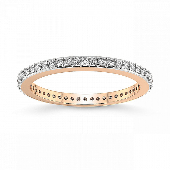 10kt Rose Gold Nora Wedding Band (3/8 Ct. Tw.) front image